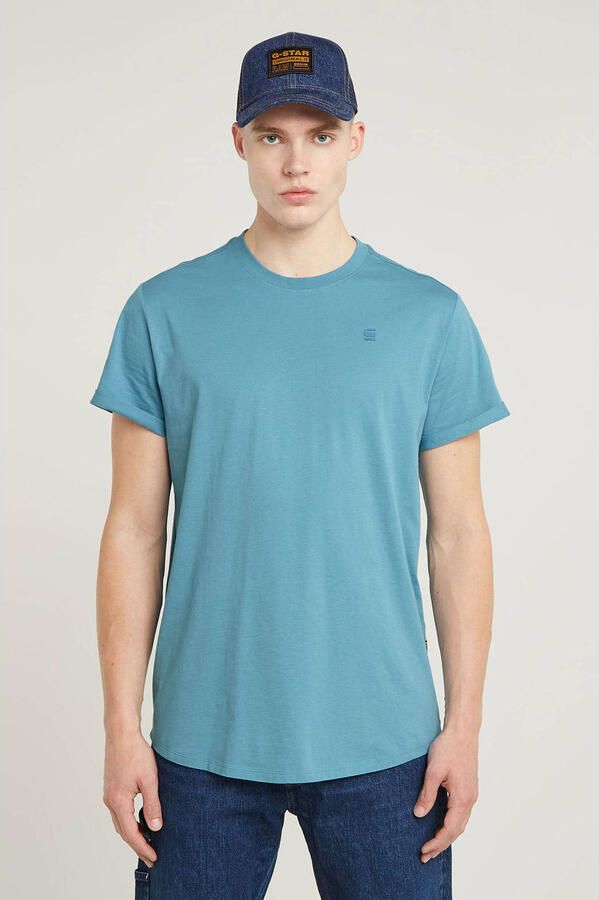 G-Star RAW Shirt met korte mouwen Lash Ronde hals logo-applicatie - Foto 2