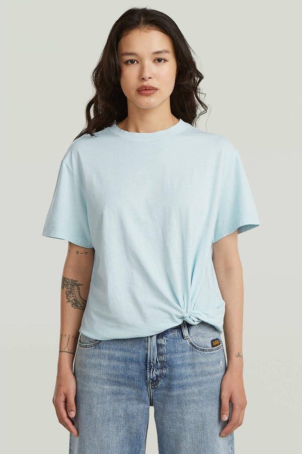 G-STAR T-shirt lichtblauw