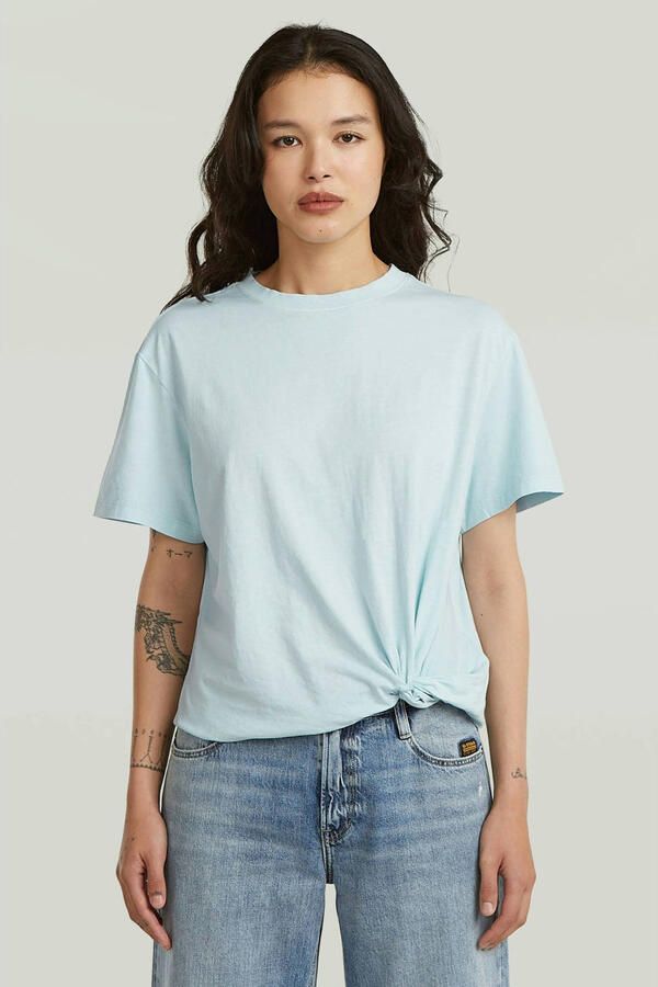 G-STAR T-shirt lichtblauw
