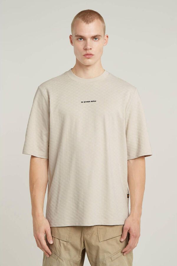 G-Star RAW Checquard Tweeter T-Shirt Wit Heren - Foto 2