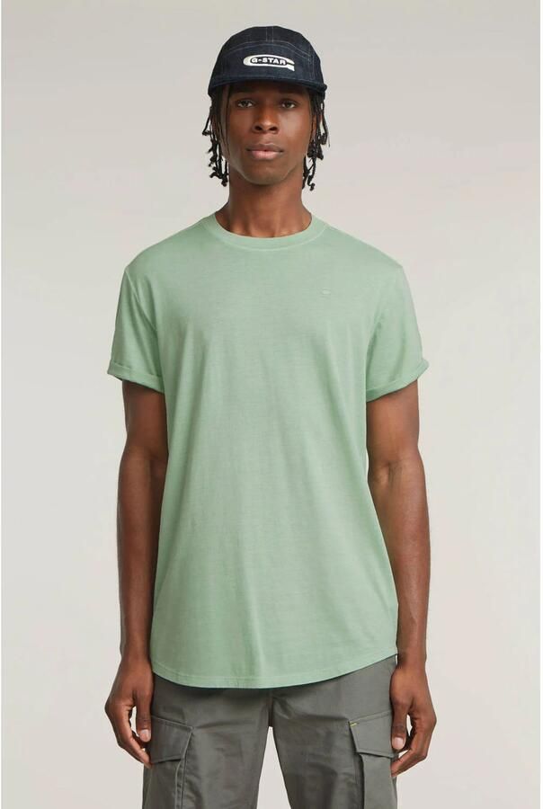 G-Star RAW Shirt met korte mouwen Lash Ronde hals logo-applicatie - Foto 6