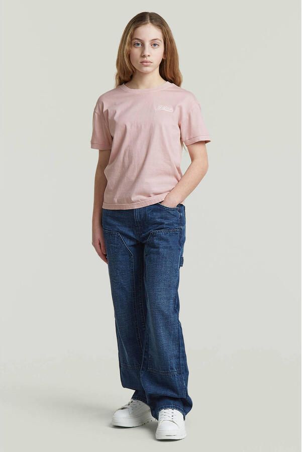 G-Star RAW Badge Top T-Shirt voor meisjes Roze meisjes