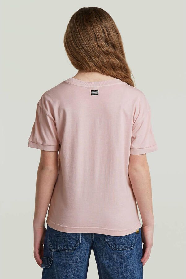 G-Star RAW Badge Top T-Shirt voor meisjes Roze meisjes - Foto 2