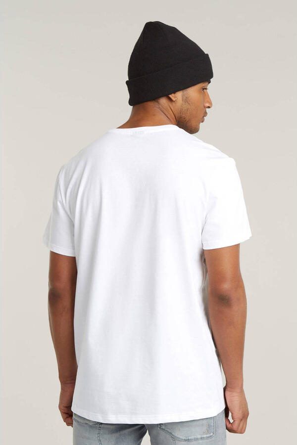 G-Star Raw T-shirt D16411 336 CASE-S R T-110 WHITE - Foto 3