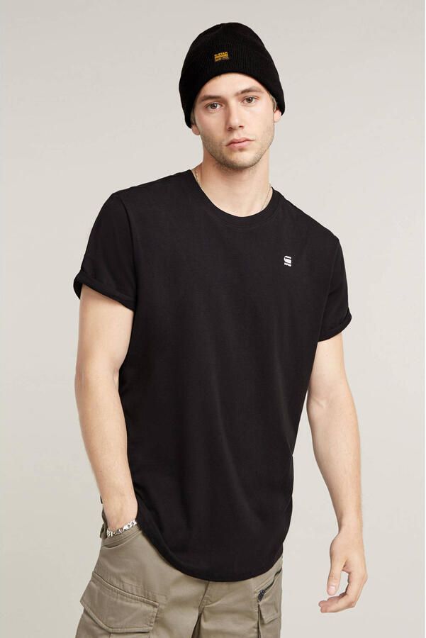 G-STAR RAW Heren Polo's & T-shirts Lash R T S s Zwart - Foto 5