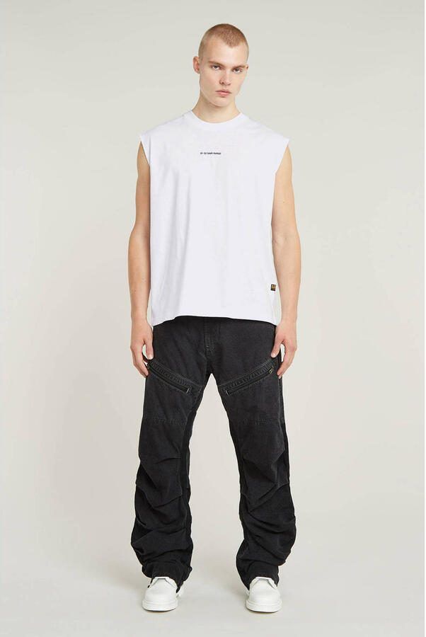 G-Star Raw Tanktop met labelprint model 'Boxy' - Foto 2