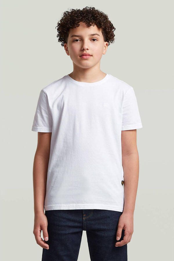 G-Star RAW Base T-Shirt voor jongens Wit jongens