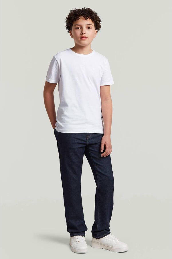 G-Star RAW Base T-Shirt voor jongens Wit jongens - Foto 2