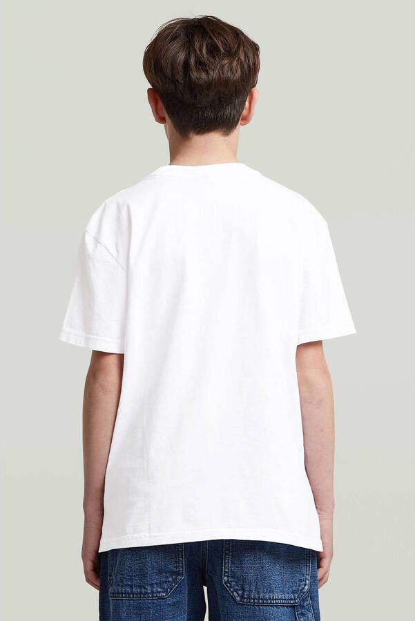 G-Star RAW Nifous T-shirt voor jongens Wit jongens - Foto 2