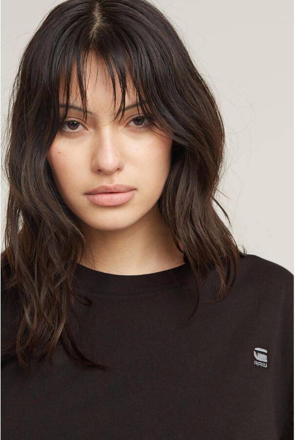 G-Star RAW T-shirt Lash Fem Loose Top omgeslagen mouwen met kleine naad vastgezet - Foto 4