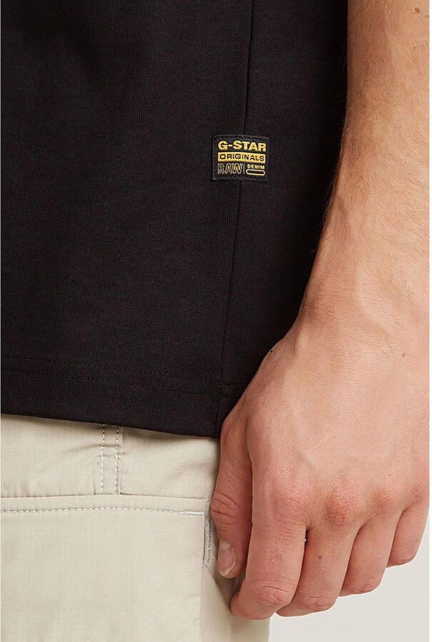 G-Star RAW Boxy T-Shirt Zwart Heren