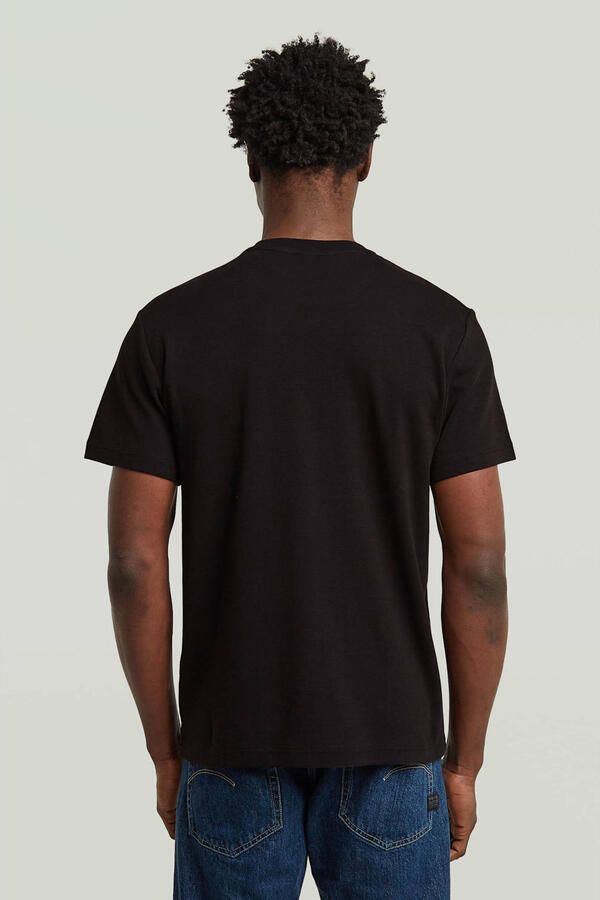 G-Star RAW T-shirt Script met ronde hals van katoen