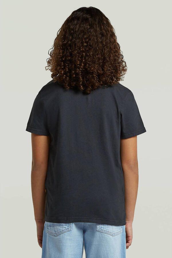 G-Star RAW Base T-Shirt voor jongens Donkerblauw jongens - Foto 3