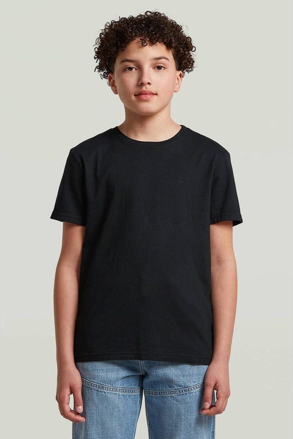 G-Star RAW Base T-Shirt voor jongens Zwart jongens