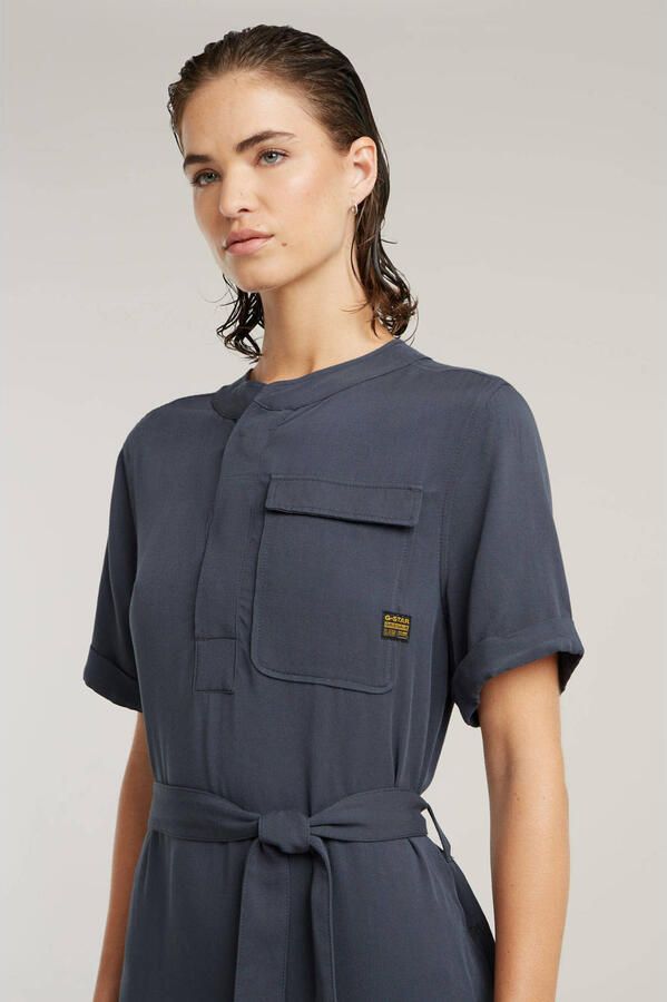 G-Star RAW Jurk Belted Grijs Dames - Foto 2