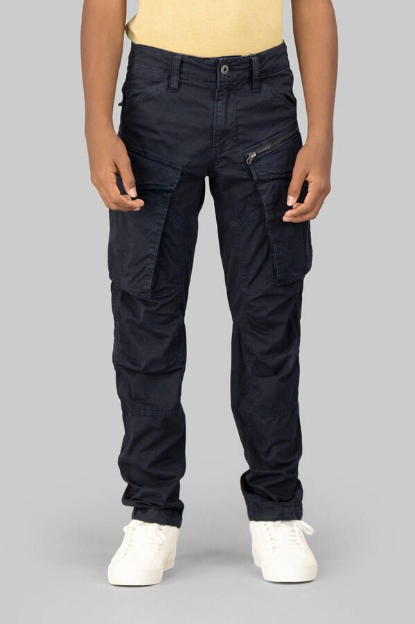 G-Star RAW Rovic Zip 3D Regular Tapered broek voor jongens Donkerblauw jongens