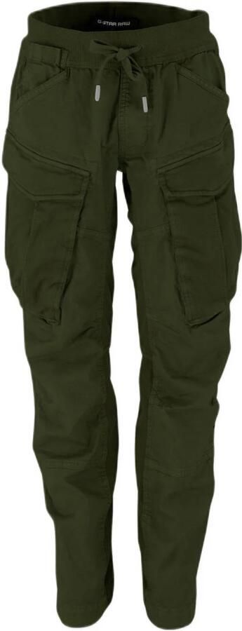 G-STAR tapered cargo broek donkergroen