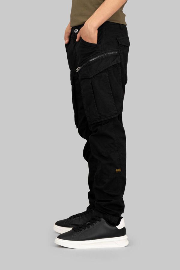 G-Star RAW Rovic Zip 3D Regular Tapered broek voor jongens Zwart jongens