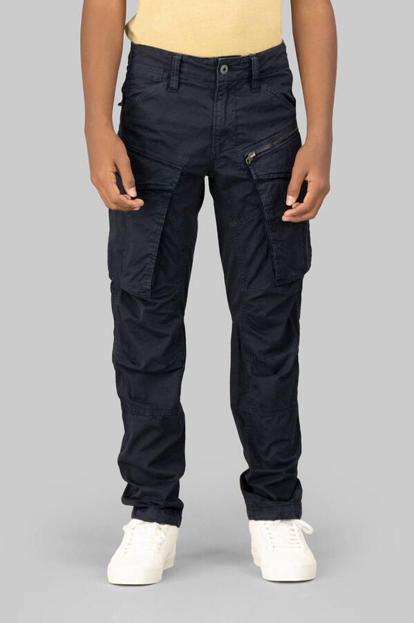 G-Star RAW Rovic Zip 3D Regular Tapered broek voor jongens Donkerblauw jongens