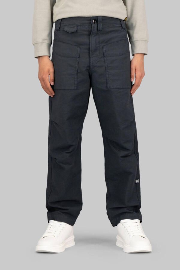 G-Star RAW Fatigue Relaxed Tapered Sweatpants voor jongens Donkerblauw jongens