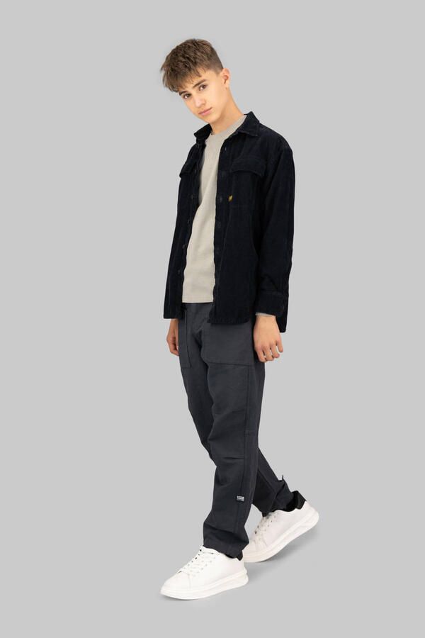 G-Star RAW Fatigue Relaxed Tapered Sweatpants voor jongens Donkerblauw jongens - Foto 2