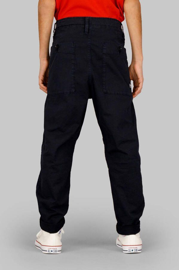G-STAR tapered casual broek donkerblauw - Foto 3