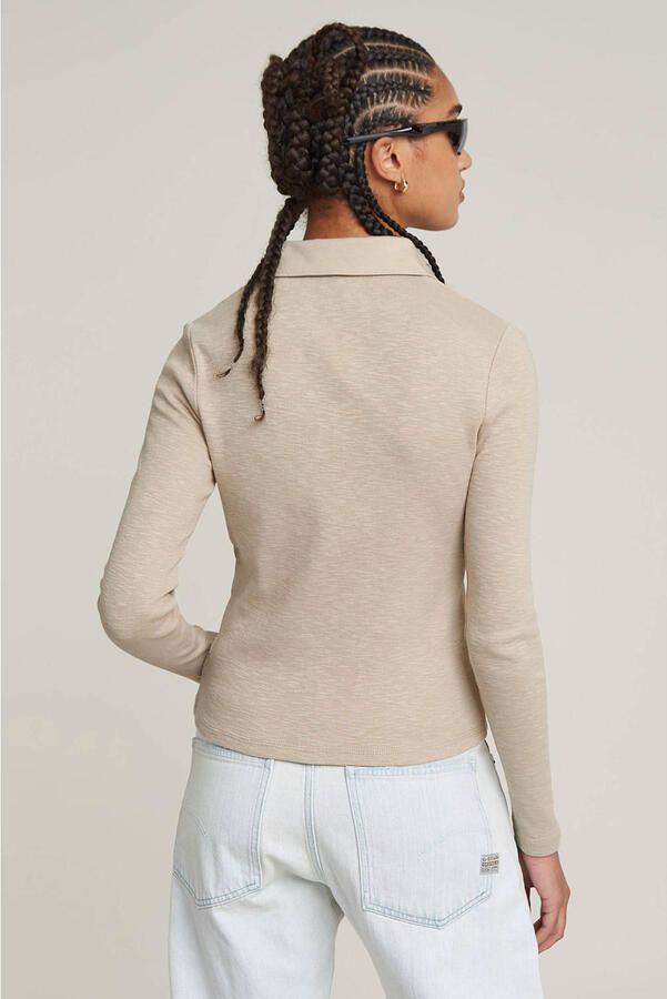 G-Star Raw Gebreide pullover met resortkraag - Foto 2