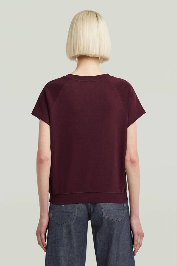 G-Star RAW Raglan T-shirt Rood Dames - Foto 2