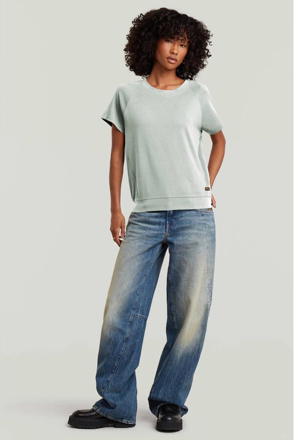 G-Star RAW Raglan T-Shirt Groen Dames - Foto 2