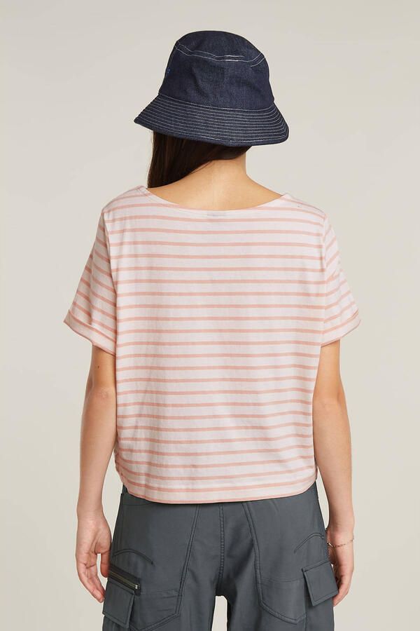 G-Star RAW Striped Knot T-shirt Meerkleurig Dames - Foto 2