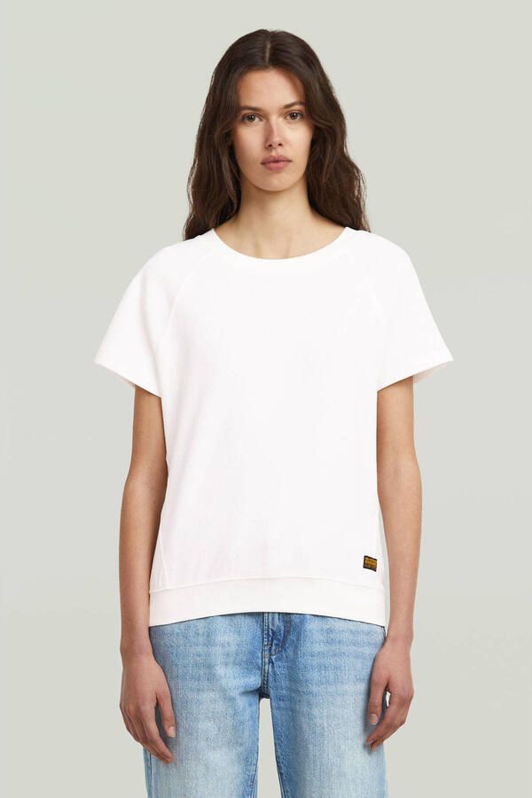 G-Star RAW Raglan Top Wit Dames - Foto 2