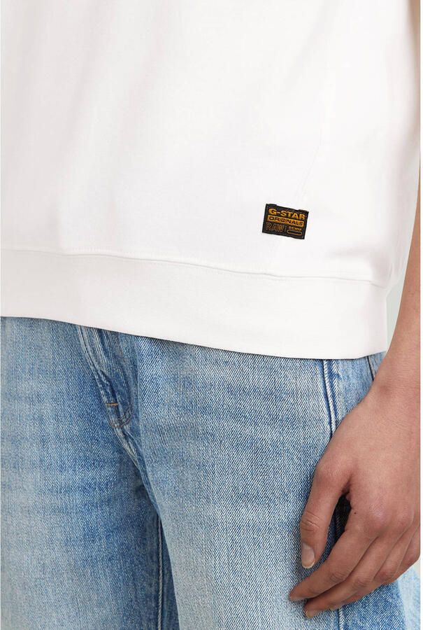 G-Star RAW Raglan Top Wit Dames