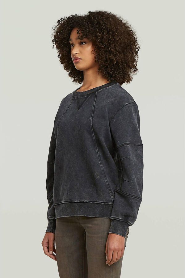 G-Star RAW Sweatshirt Washed 3D Sleeve A line
