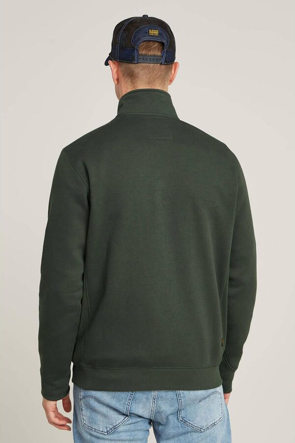 G-STAR RAW Heren Truien & Vesten Premium Core Half Zip R Sw L\s Grijs - Foto 5