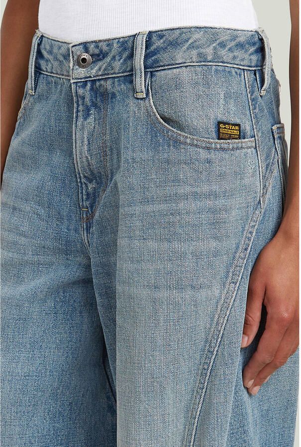 G-Star RAW Helyx Cinch Wide Jeans Lichtblauw Dames - Foto 2