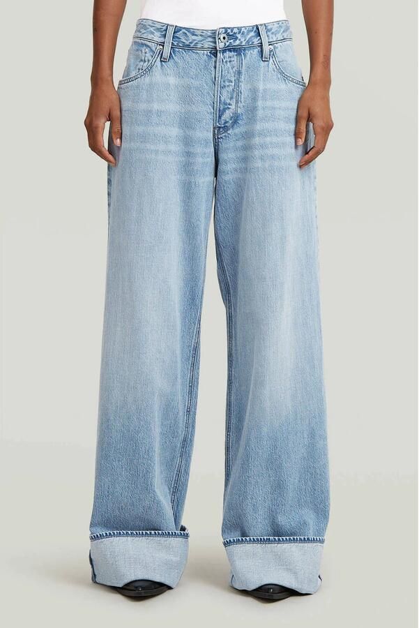 G-STAR RAW Dames Jeans Roxx Wide Wmn Lichtblauw - Foto 5