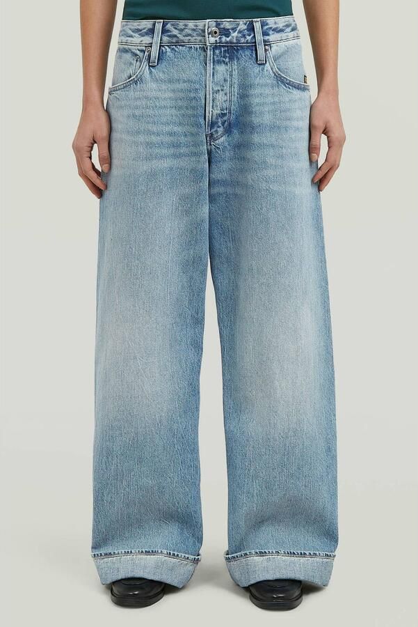 G-STAR wide leg jeans light blue denim