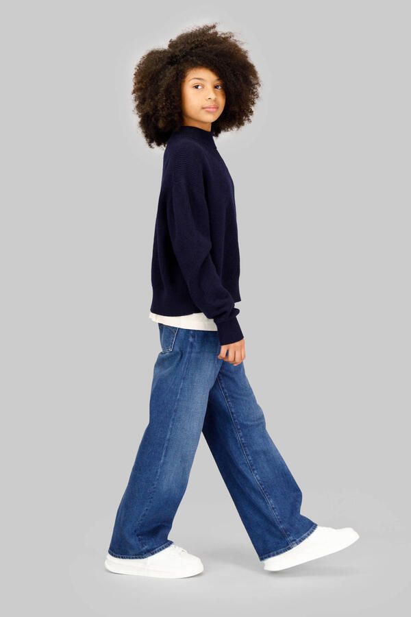 G-Star RAW Vest Modern Cableknit voor meisjes Donkerblauw meisjes - Foto 3