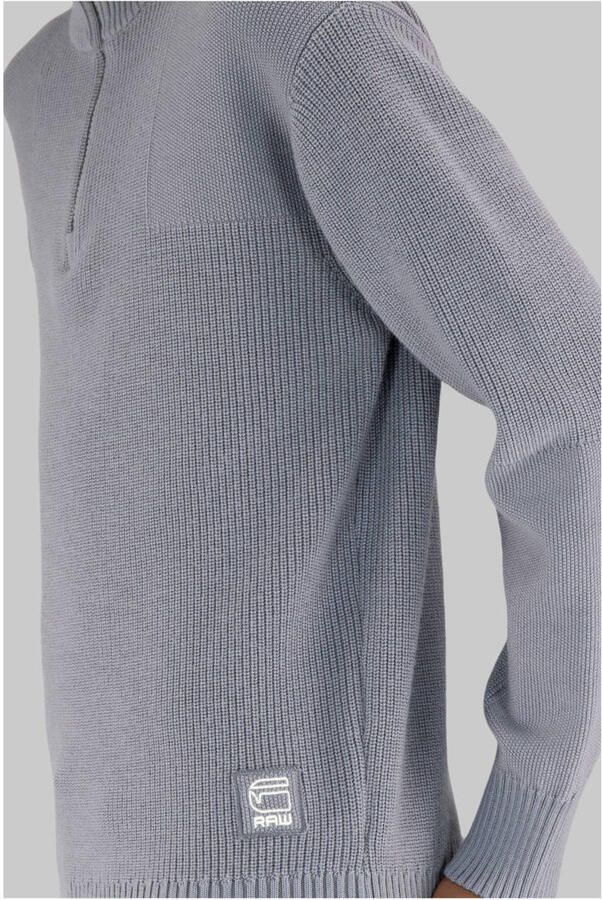 G-Star RAW Army Half Zip Knit voor jongens Grijs jongens - Foto 2