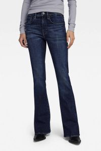 G-Star RAW 3301 Flare Jeans Donkerblauw Dames