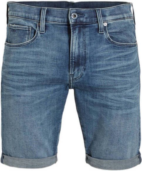 G-Star RAW 3301 slim fit jeans short faded cascade