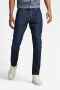 G-Star RAW 3301 slim fit jeans worn in deep marine - Thumbnail 1