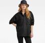 G-Star RAW Blouse Loose Pocket Zwart Dames - Thumbnail 1