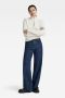 G-Star RAW Deckk 2.0 high waist loose fit jeans dark blue denim - Thumbnail 1