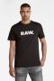 G-Star T-shirt met korte mouwen Holorn r t Zwart Heren - Thumbnail 1