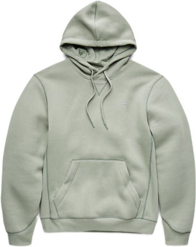G-Star RAW hoodie met biologisch katoen iceberg green - Foto 2