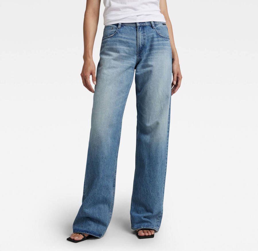 G-Star RAW Judee low waist loose jeans sun faded air force blue