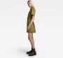 G-Star RAW jurk Utility Dress SS Wmn met ceintuur groen - Thumbnail 1