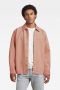 G-Star RAW oversized overshirt rainbow light dusty rose - Thumbnail 1