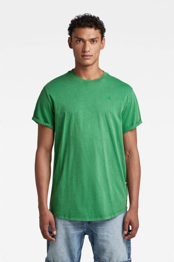 G-Star RAW regular fit T-shirt van biologisch katoen d828 jolly green gd